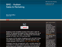 Tablet Screenshot of bmghudson.com